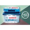 BOSCH BATTERIA 60 AH RENAULT 25 2.8 V6 Injection  B29F  - 0092S40050 #1 small image
