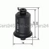 BOSCH Fuel Filter Petrol Injection Fits TOYOTA Corolla E9 1.3-1.6L 1987-1993 #1 small image