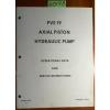 White PVE 19 Axial Piston Hydraulic Pump Operational Data &amp; Service Manual 3/80