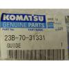 Komatsu 23B-70-31331 Guide for Motor Grader #3 small image
