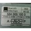 Rexroth Mecman Piloted Air Control Valve 534 005 100 0