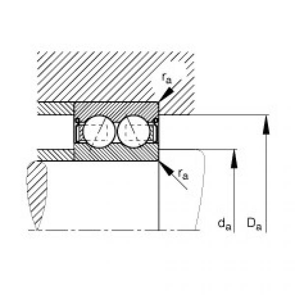 FAG Angular contact ball bearings - 3203-BD-XL-2HRS-TVH #2 image