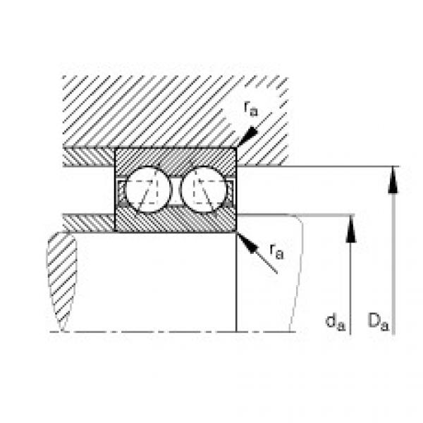 FAG Angular contact ball bearings - 3005-B-TVH #2 image