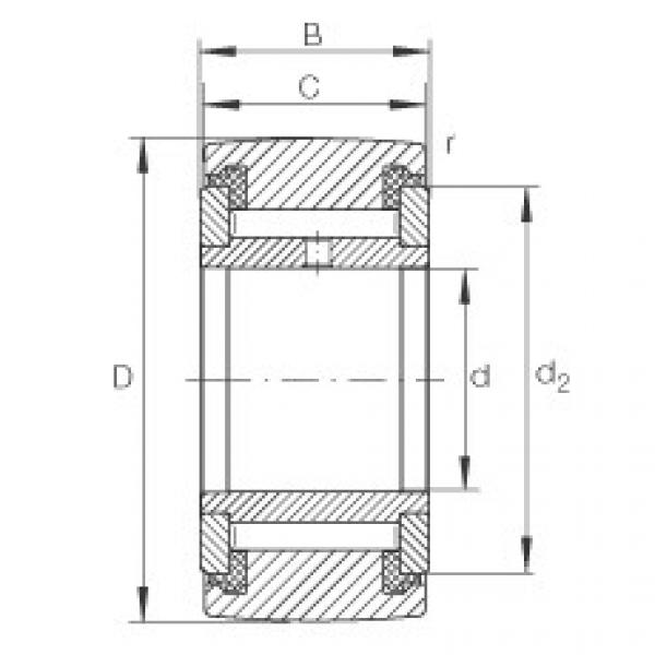 FAG Yoke type track rollers - NATV17-PP #1 image