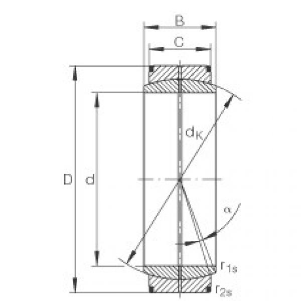 FAG Radial spherical plain bearings - GE480-DO #1 image