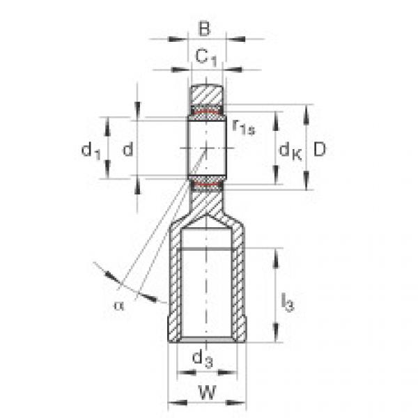 FAG Rod ends - GIL60-UK-2RS #1 image