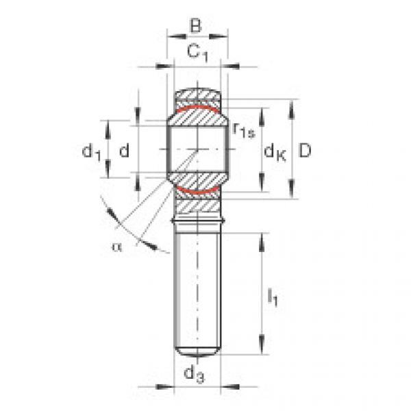 FAG Rod ends - GAKR10-PW #1 image