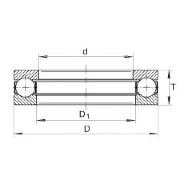 FAG Axial deep groove ball bearings - GT21 #1 image