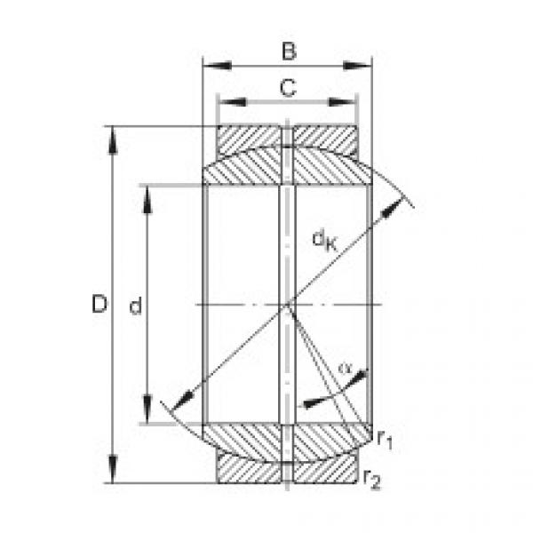 FAG Radial spherical plain bearings - GE110-DO #1 image