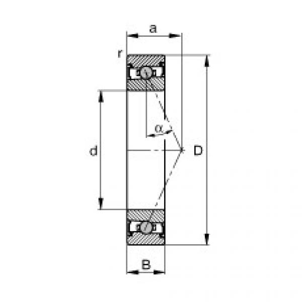 FAG Spindle bearings - HCS7013-E-T-P4S #1 image