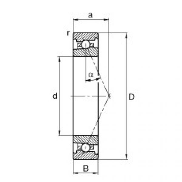 FAG Spindle bearings - HS71914-E-T-P4S #1 image