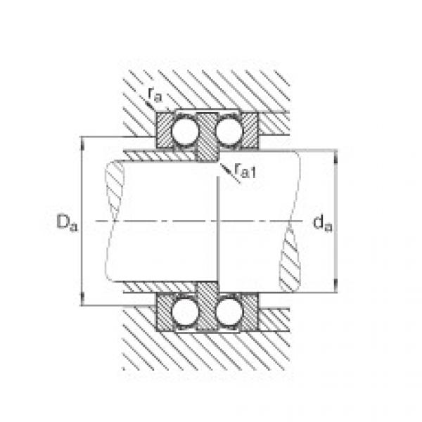 FAG Axial deep groove ball bearings - 52204 #2 image