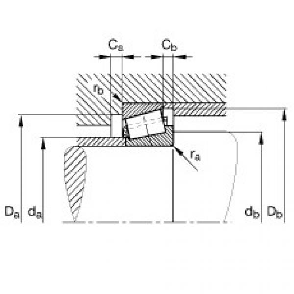 FAG Tapered roller bearings - 32009-XA #2 image