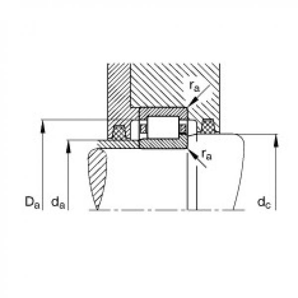 FAG Cylindrical roller bearings - NJ210-E-XL-TVP2 #4 image