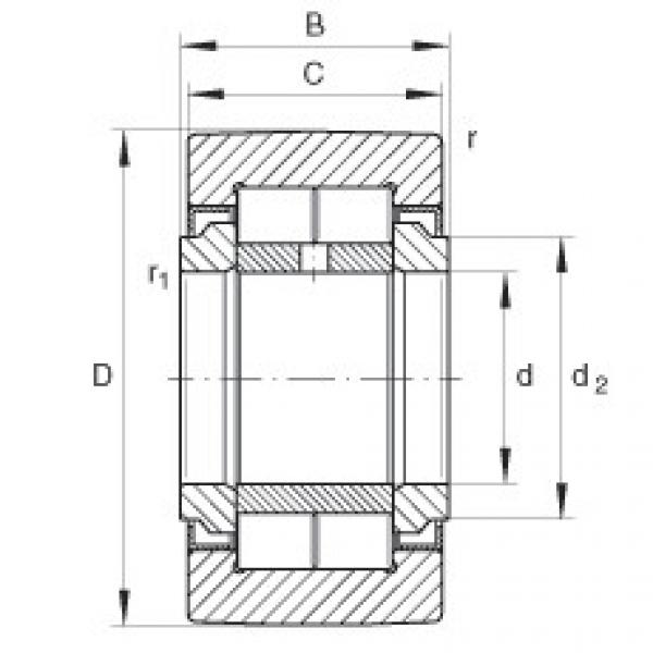 FAG Yoke type track rollers - NUTR2562 #1 image