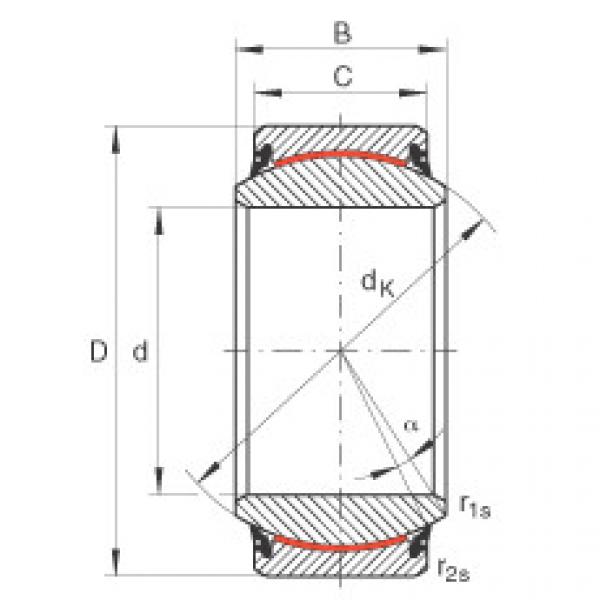 FAG Radial spherical plain bearings - GE90-UK-2RS #1 image