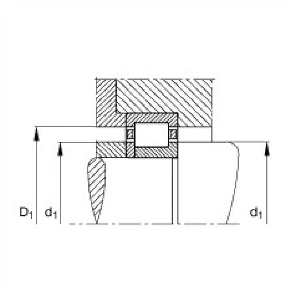 FAG Cylindrical roller bearings - NUP210-E-XL-TVP2 #3 image