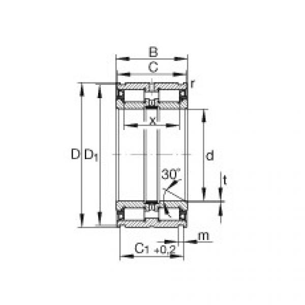 FAG Cylindrical roller bearings - SL04170-PP #1 image