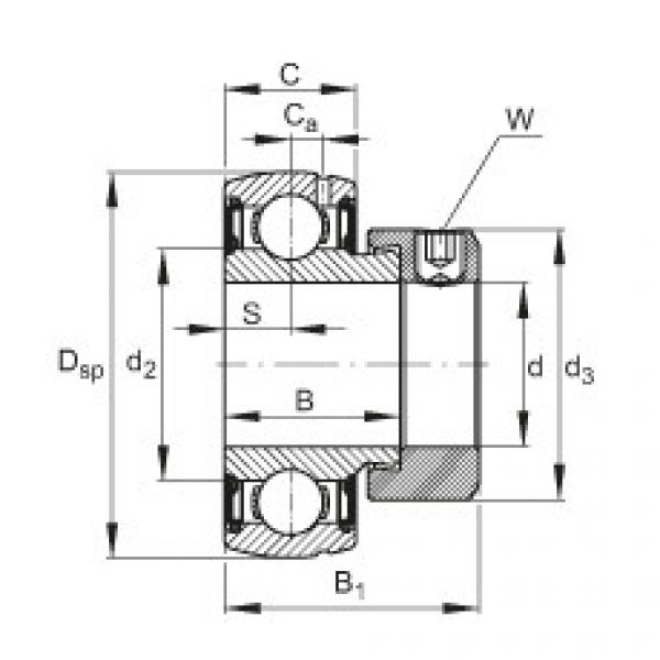FAG Radial insert ball bearings - SUG210 #1 image