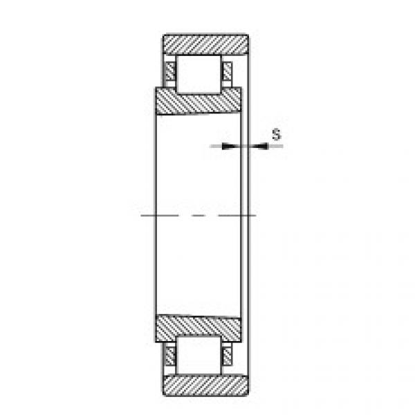 FAG Cylindrical roller bearings - N19/500-K-M1-SP #3 image