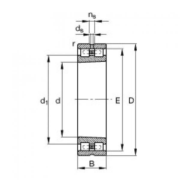 FAG Cylindrical roller bearings - NN3034-AS-K-M-SP #1 image