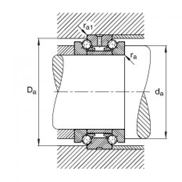 FAG Axial angular contact ball bearings - 234428-M-SP #2 image