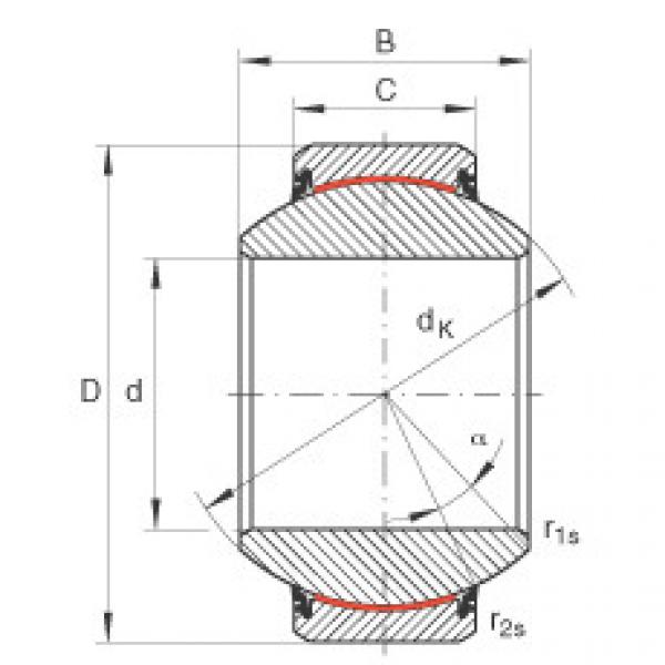 FAG Radial spherical plain bearings - GE260-FW-2RS #1 image