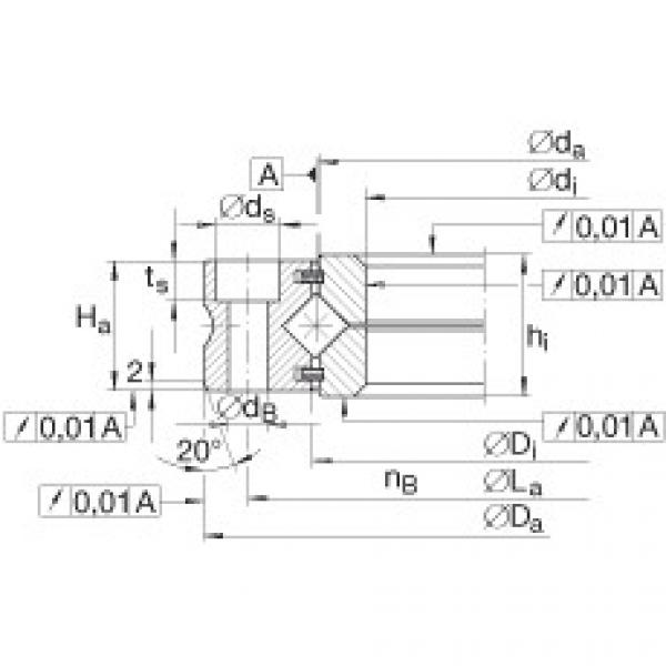 FAG Crossed roller bearings - XV30 #1 image