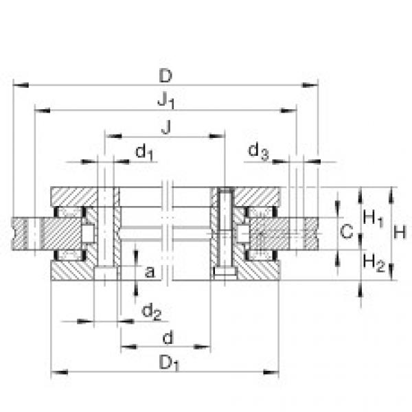 FAG Axial/radial bearings - YRT850 #1 image