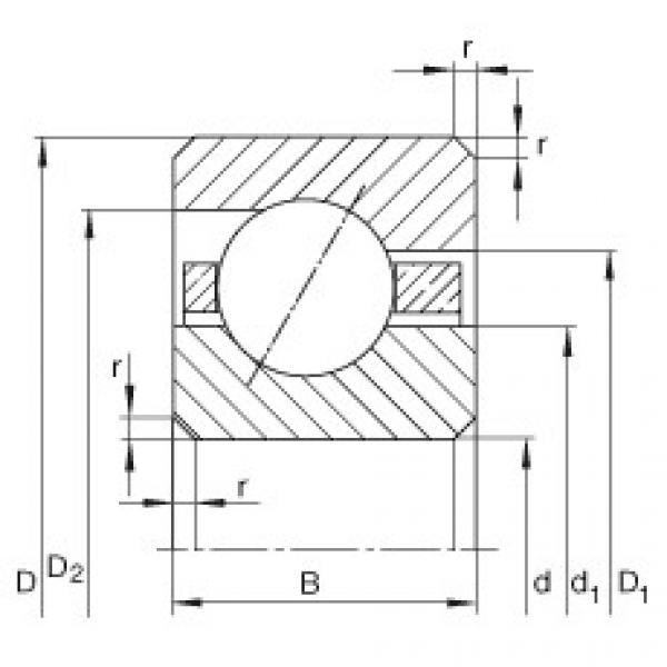 FAG Thin section bearings - CSEF055 #1 image