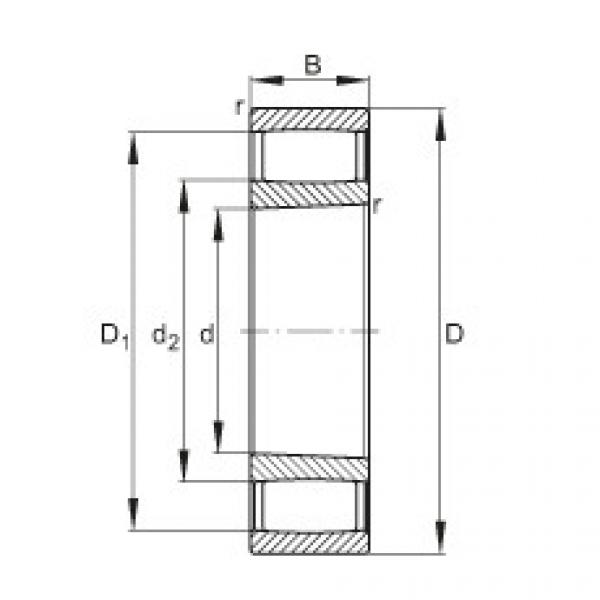 FAG Toroidal roller bearings - C3120-XL-K-V #1 image