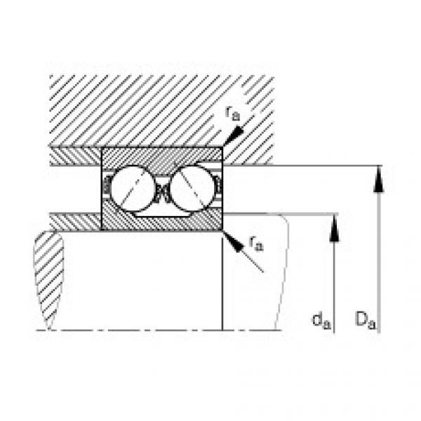 FAG Angular contact ball bearings - 3317-M #2 image