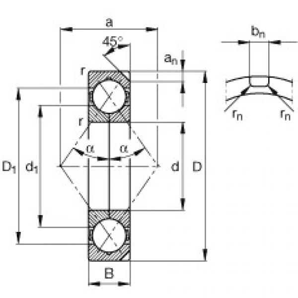 FAG Four point contact bearings - QJ1024-N2-MPA #1 image