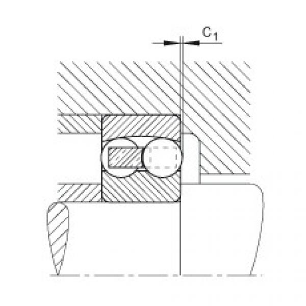 FAG Self-aligning ball bearings - 1322-K-M-C3 + H322 #3 image