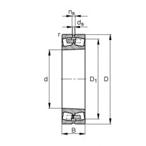 FAG Spherical roller bearings - 232/750-B-K-MB #1 image