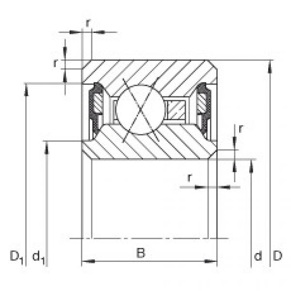 FAG Thin section bearings - CSXU090-2RS #1 image