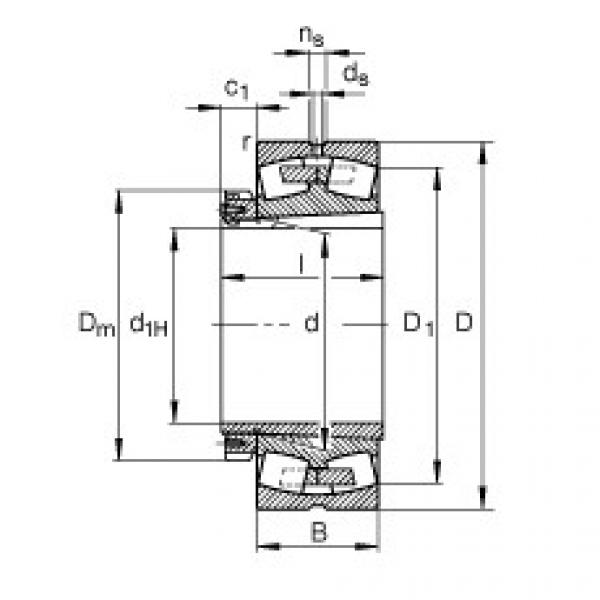 FAG Spherical roller bearings - 239/900-K-MB + H39/900-HG #1 image