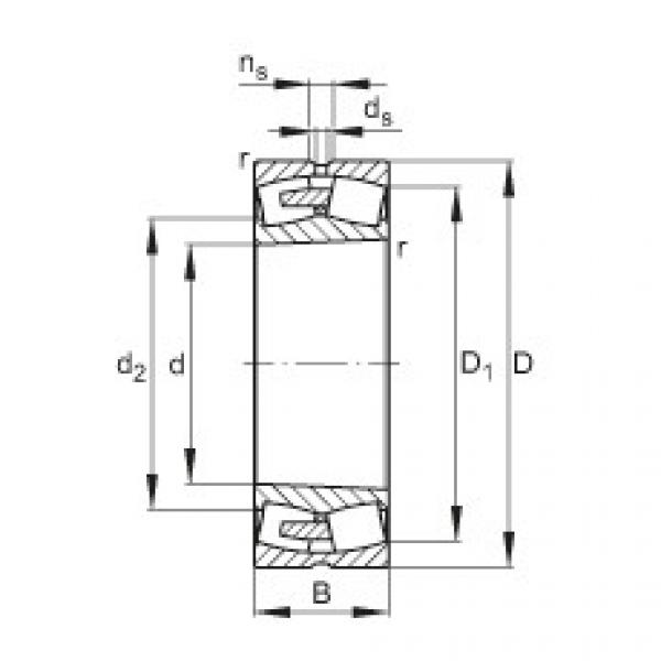 FAG Spherical roller bearings - 23160-BEA-XL-K-MB1 #1 image