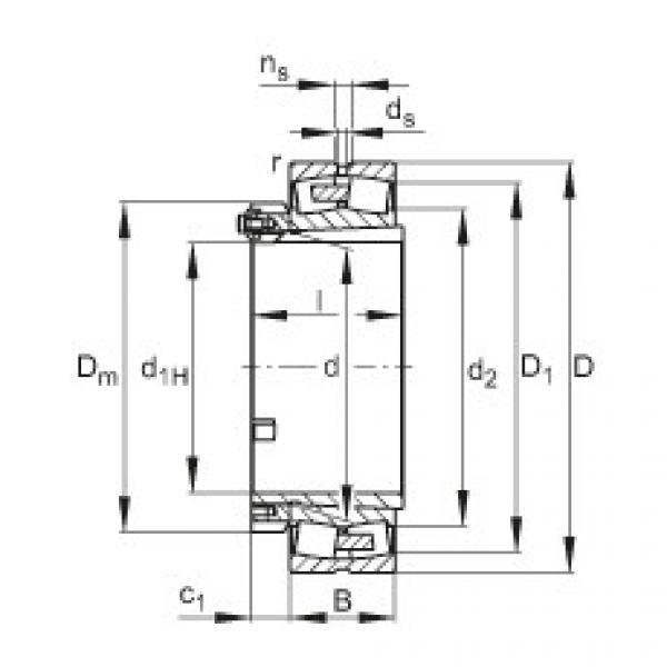 FAG Spherical roller bearings - 23252-BEA-XL-K-MB1 #2 image