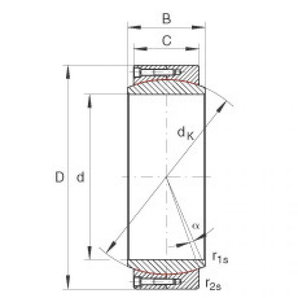 FAG Large radial spherical plain bearings - GE1000-DW #1 image