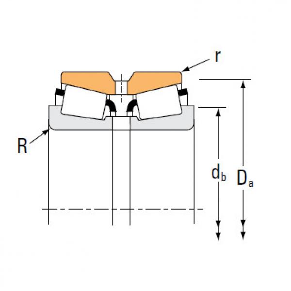 Bearing HH953749 HH953710D #2 image