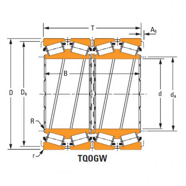 46791dw 46720 Four-row tapered roller Bearings #2 image