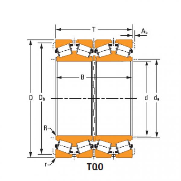 46791dw 46720 Four-row tapered roller Bearings #1 image