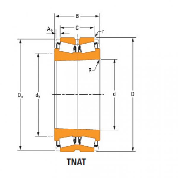 BR 99600Td 99100 Double-row tapered roller Bearings #1 image