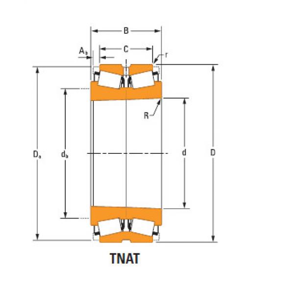 BR 67390Td 67320 Double-row tapered roller Bearings #1 image