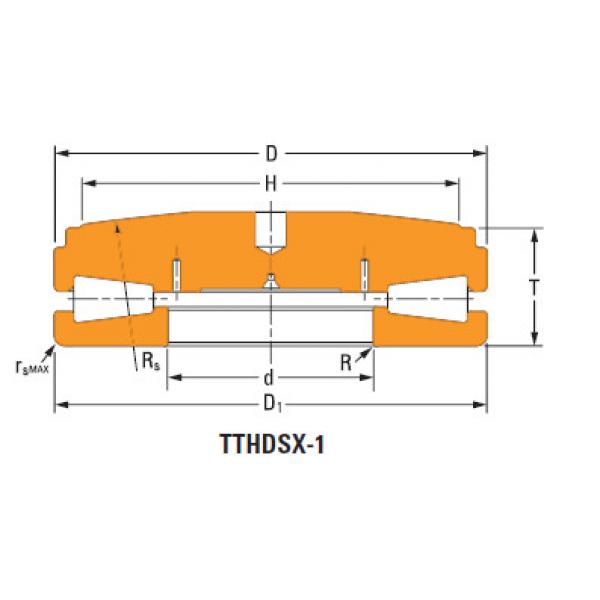 172TTsX934 Thrust tapered roller Bearings #1 image