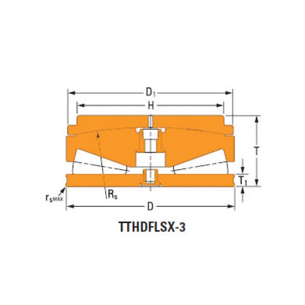 206TTsv942 Thrust tapered roller Bearings #1 image