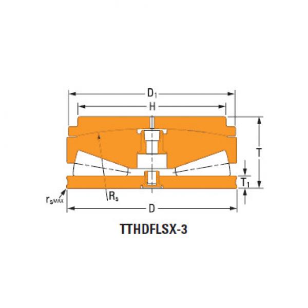 T511fs-T511sB Thrust tapered roller Bearings #1 image