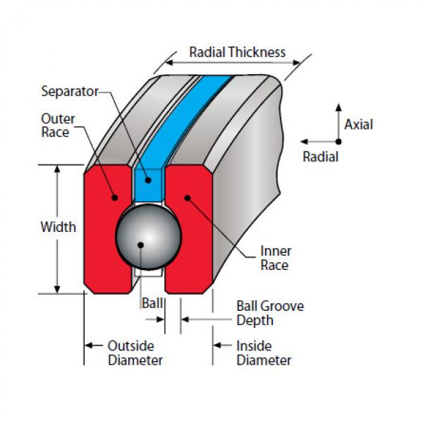 Bearing JU075XP0 #2 image