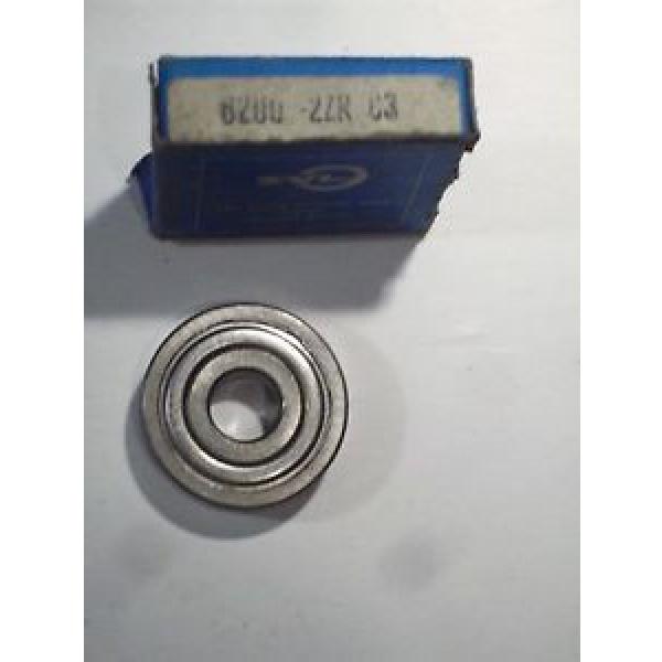 ZKL SINGLE ROLL BALL BEARING 6200-2ZR C3 6200ZR #1 image